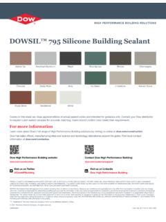 DOWSIL™ Silicone Paving Joint Sealants Guide Specification.